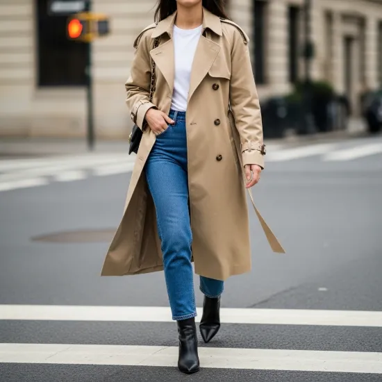 Heritage Su İtici Kumaş Oversize Trençkot