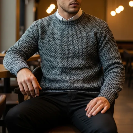 Urban Loft Selanik Örme Pamuklu Kazak